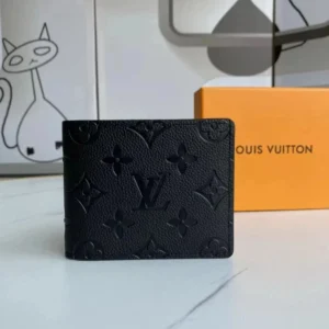 Home Louis Vuitton Black Men's Monogram Multiple Fold Wallet