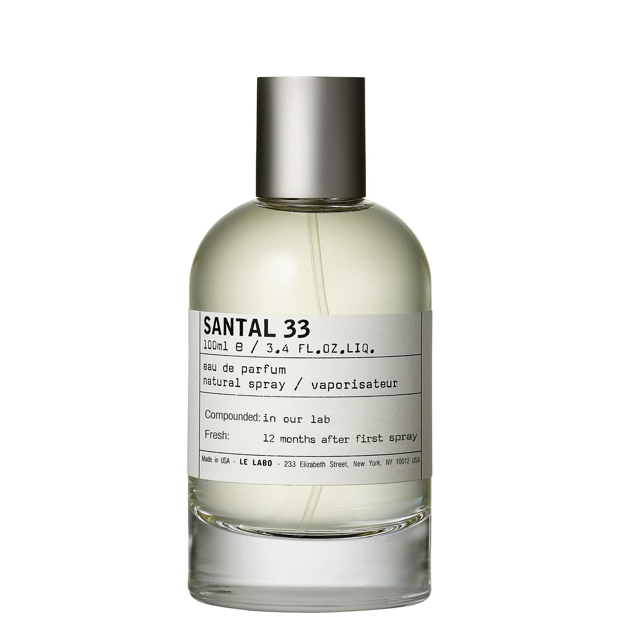 le labo santal 33 eau de parfum 3.4 oz 100ml le labo santal 33 eau de parfum 3.4 oz 100ml