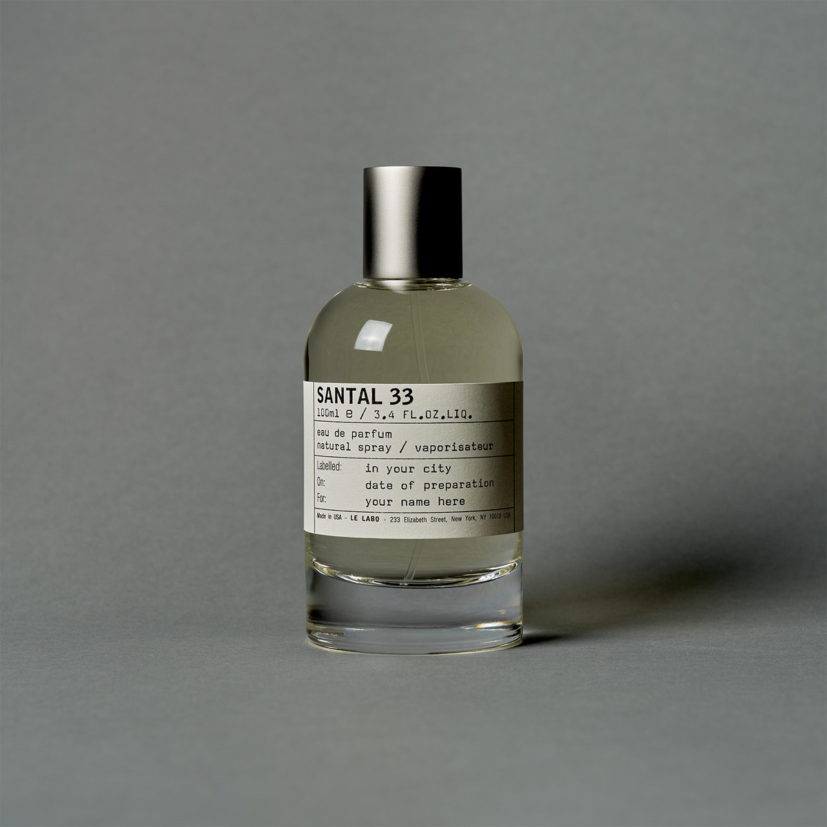 le labo santal 33 eau de parfum 3.4 oz 100ml le labo santal 33 eau de parfum 3.4 oz 100ml